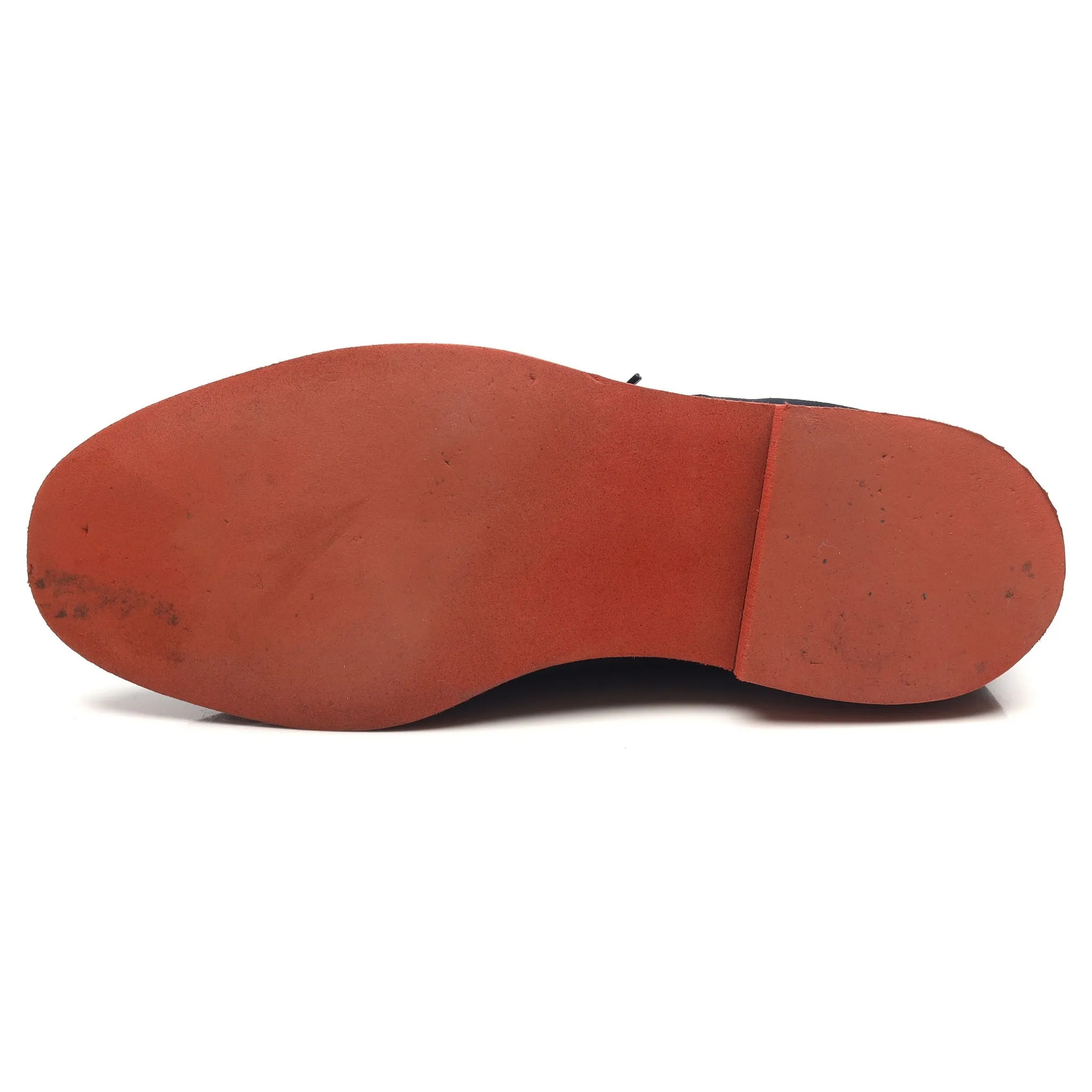 Mark McNairy Navy Blue Suede Derby UK 11