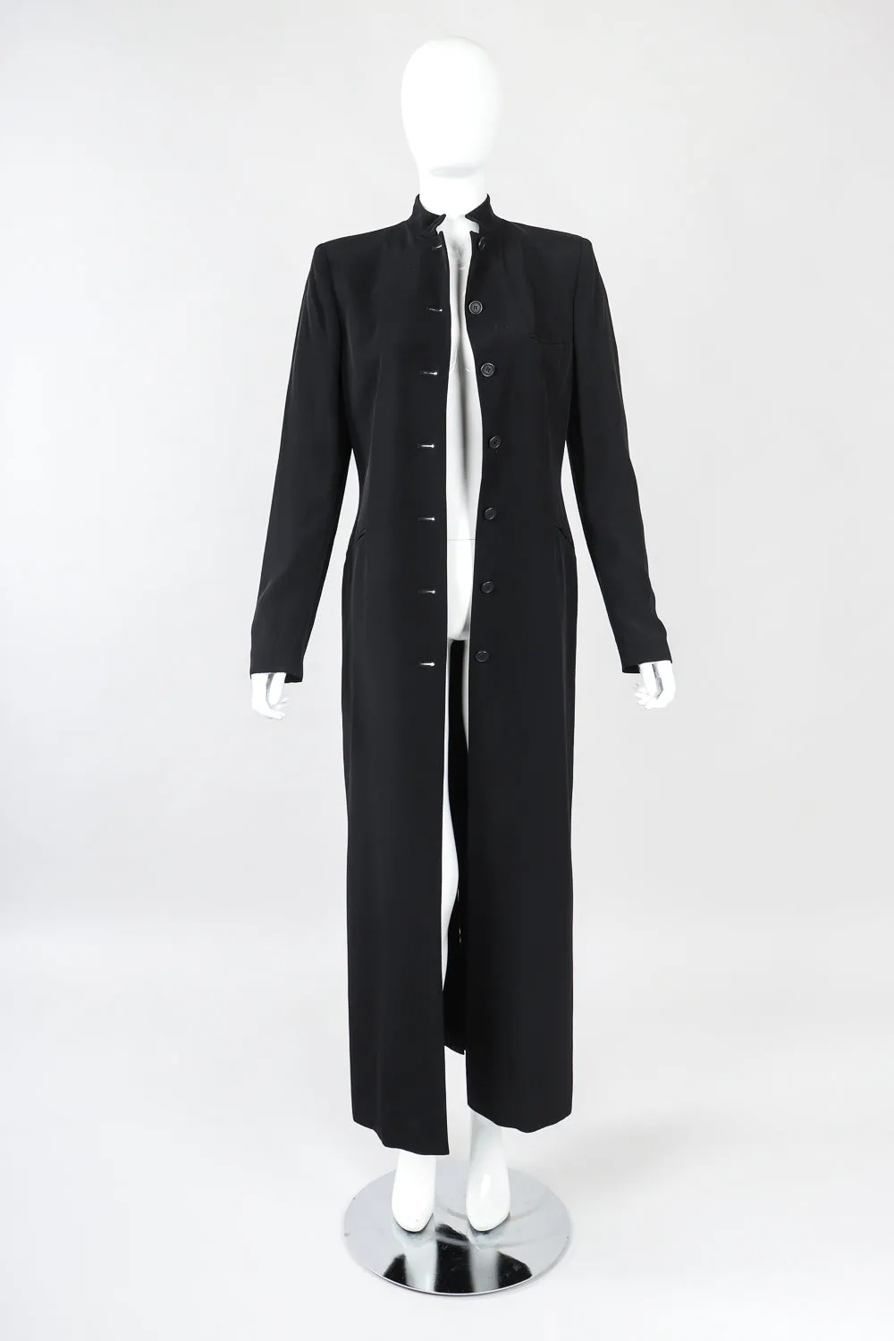 Matrix Maxi Coat Dress