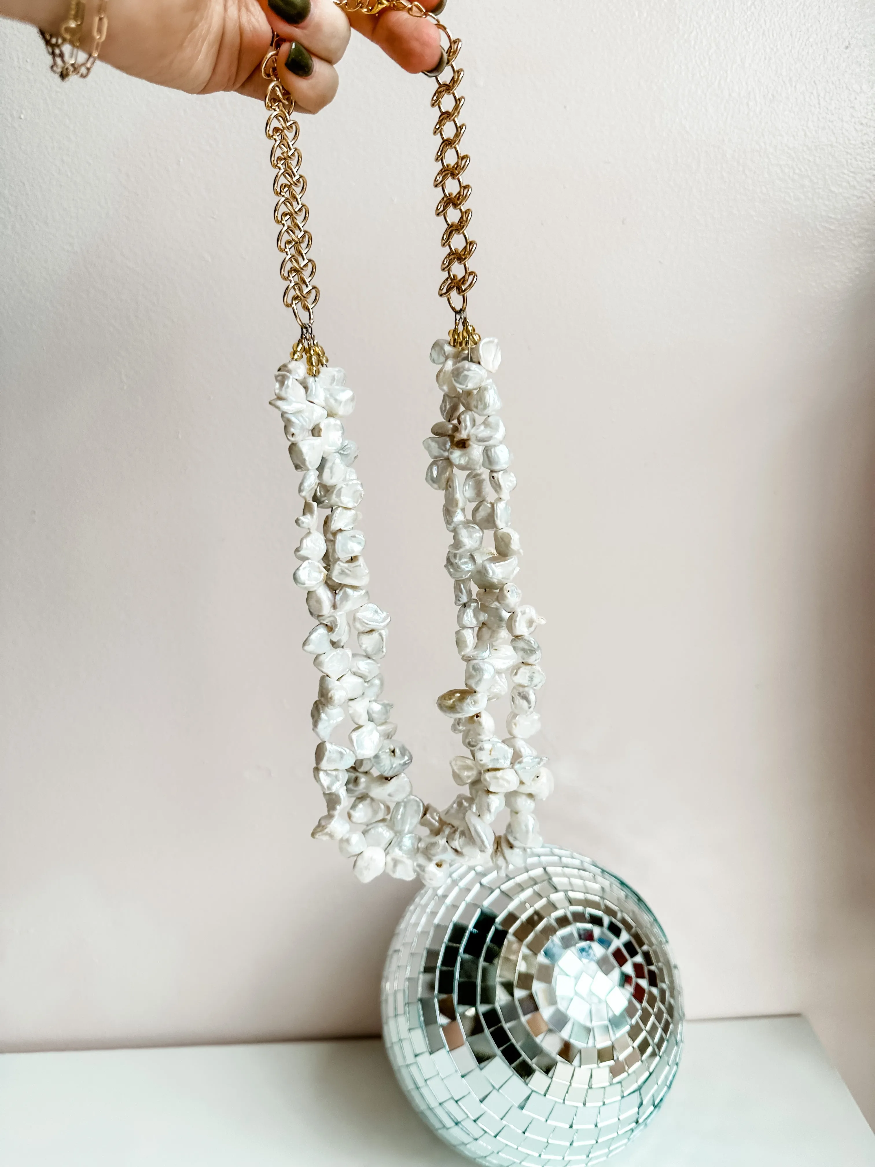Mega Layered Freshwater Pearl Necklace