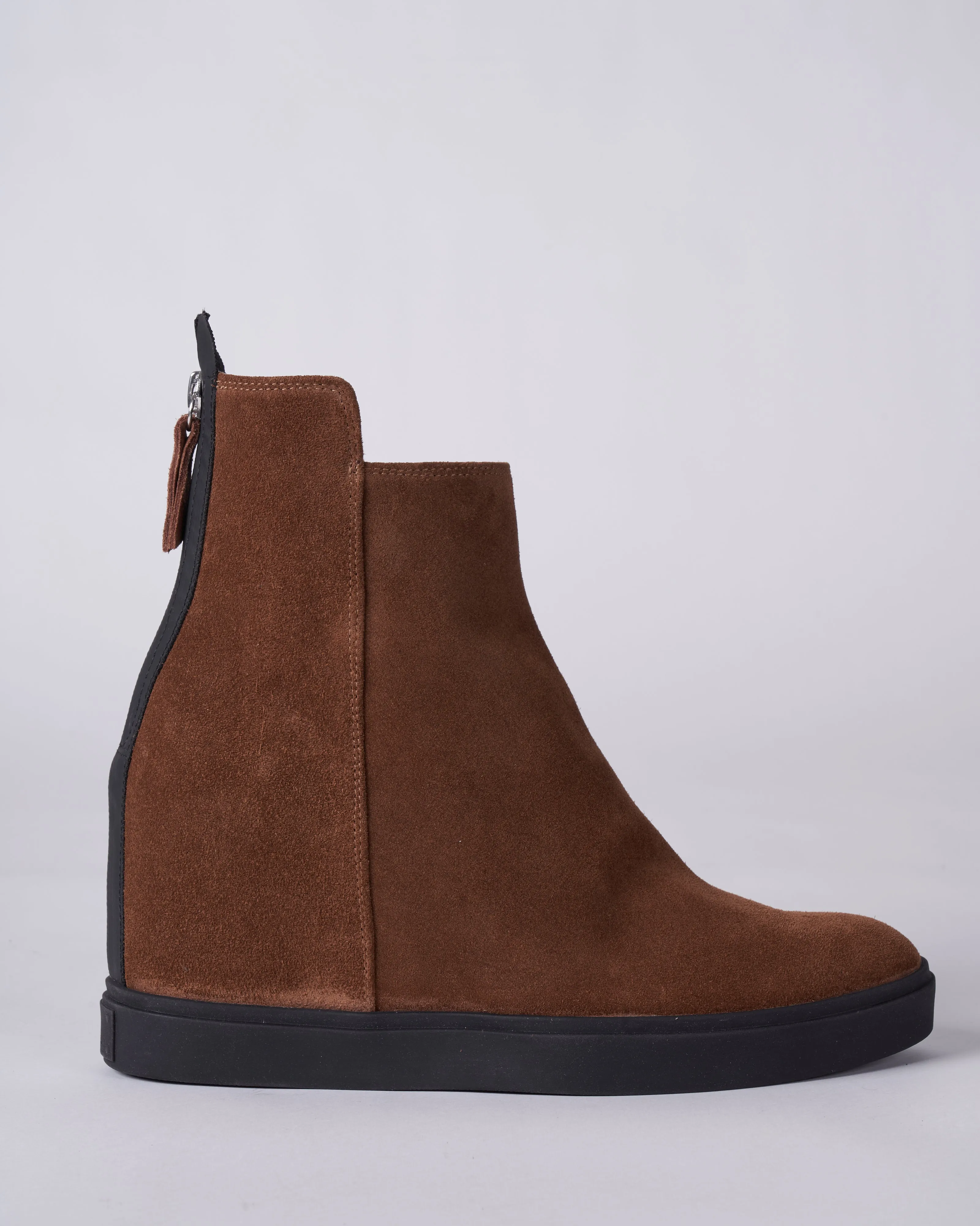 melba bootie - cognac-nero c489