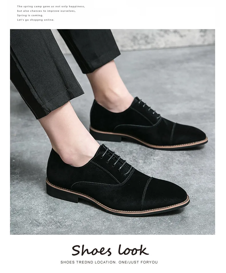 Men Suede Shoes Faux Suede