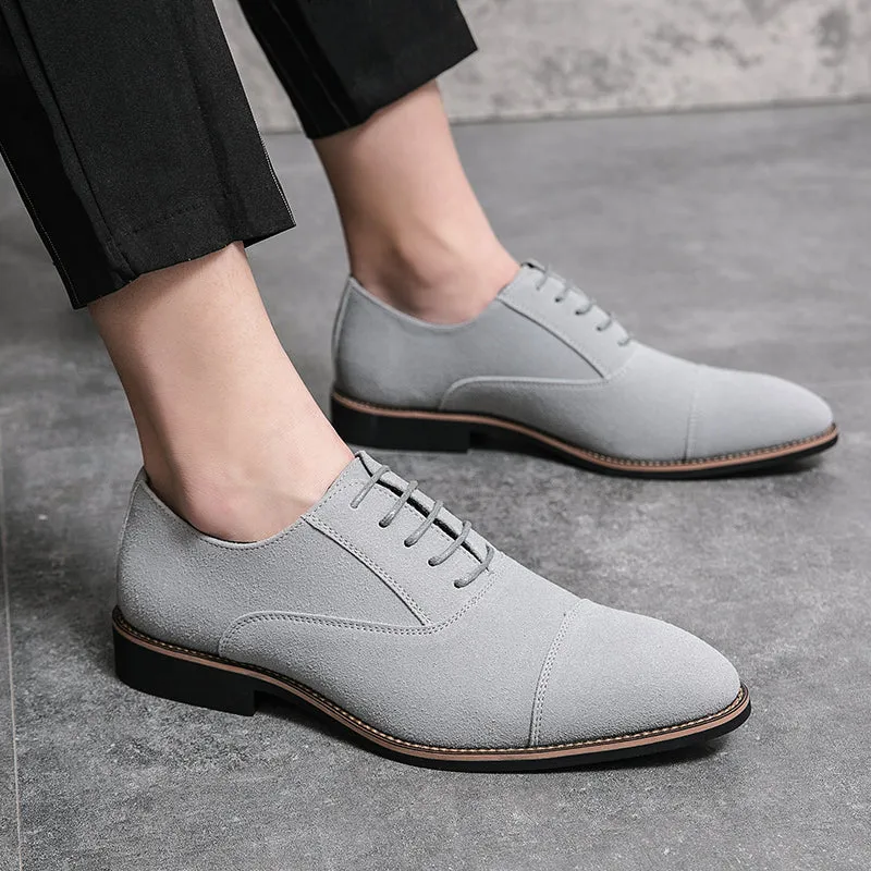 Men Suede Shoes Faux Suede