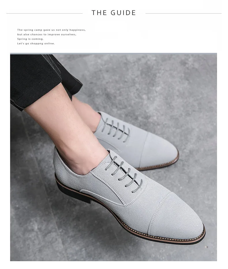 Men Suede Shoes Faux Suede