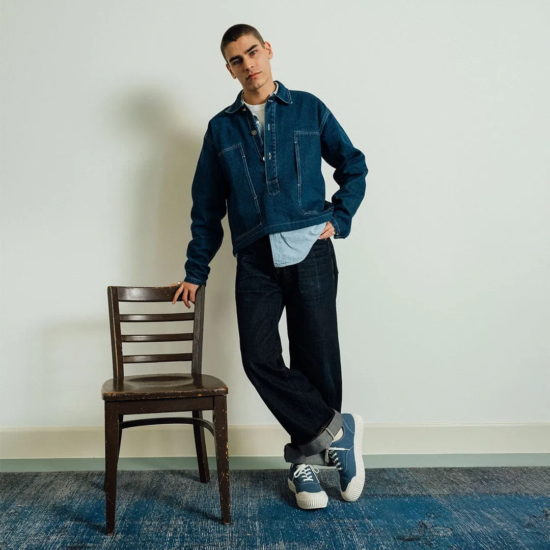 Mens - Sato Oxford - Cadet Blue