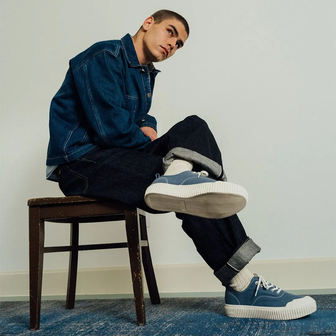 Mens - Sato Oxford - Cadet Blue