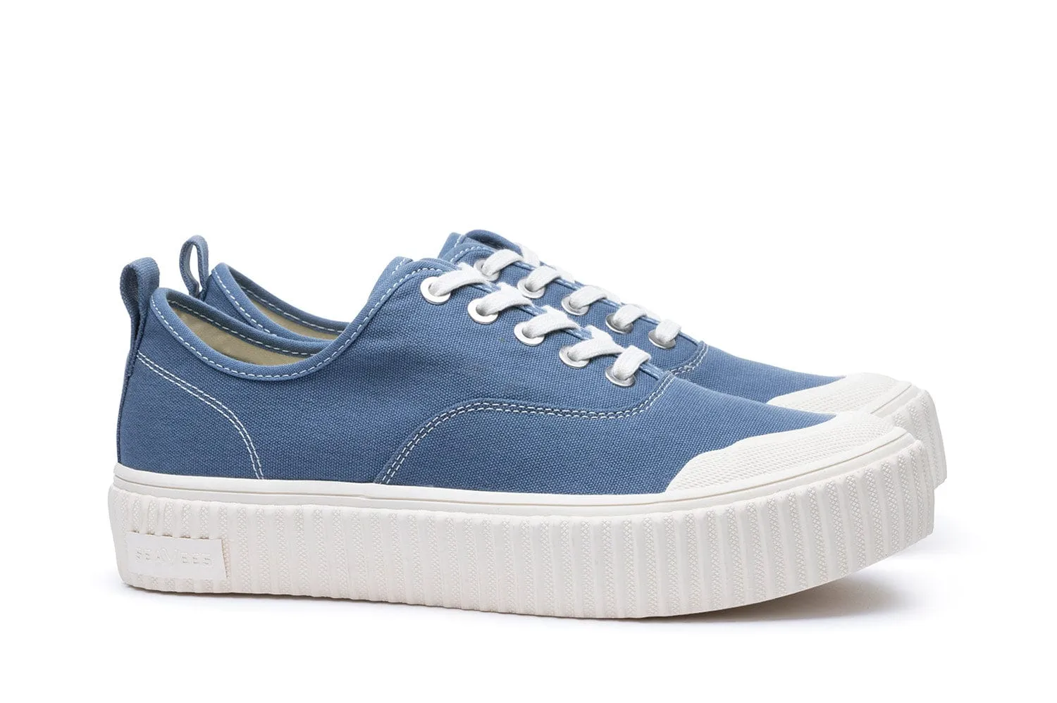 Mens - Sato Oxford - Cadet Blue