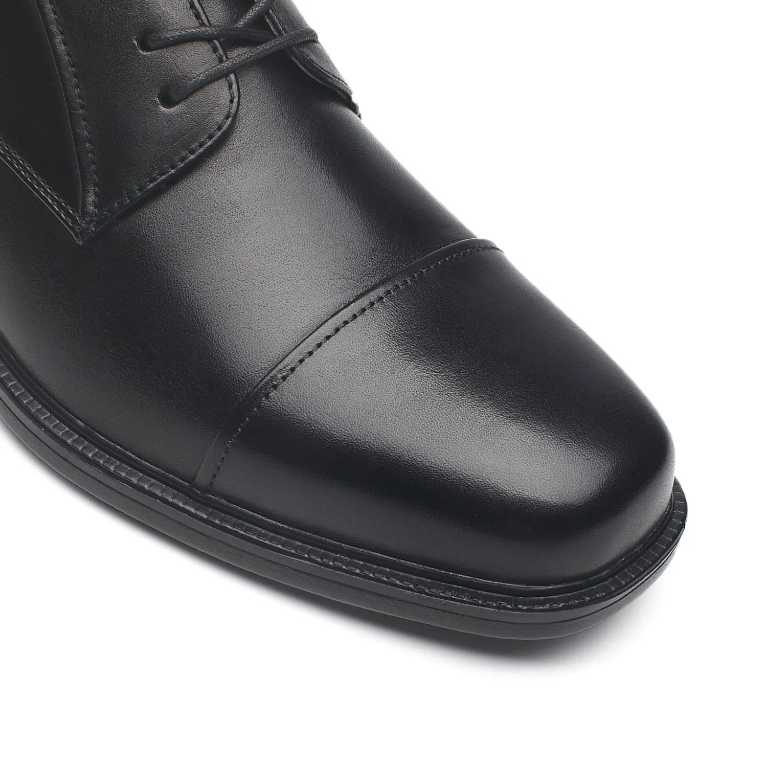 Men's Wide Width Oxford Shoes Wide-1-Black