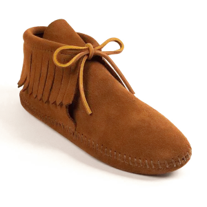 Minnetonka Classic Fringe Softsole Moccasin