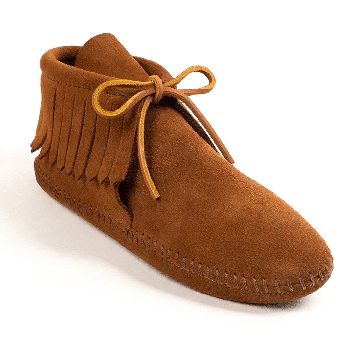 Minnetonka Classic Fringe Softsole Moccasin