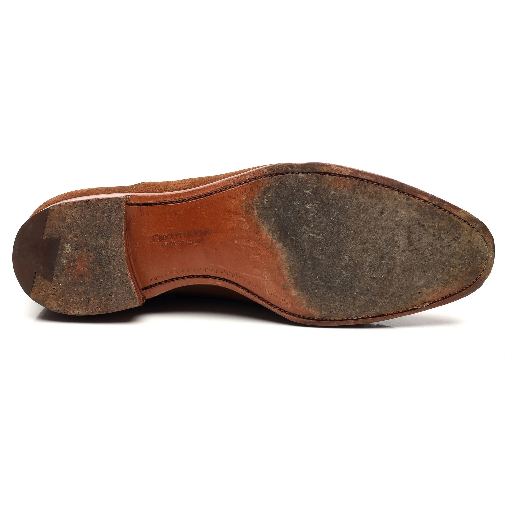 'Mitcham' Snuff Brown Suede Oxford UK 6 E