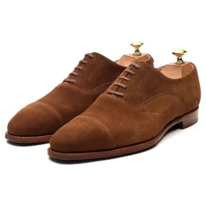 'Mitcham' Snuff Brown Suede Oxford UK 6 E