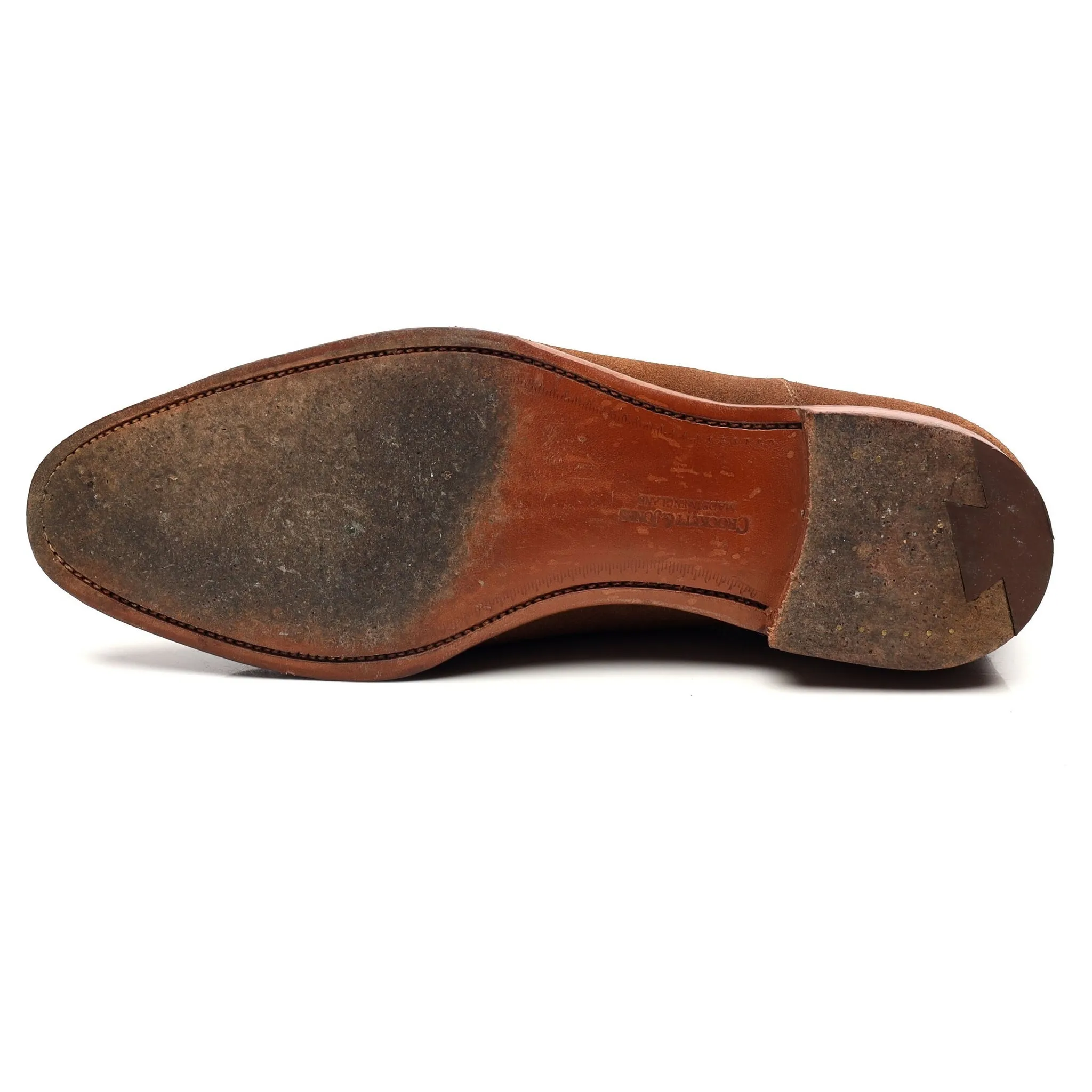 'Mitcham' Snuff Brown Suede Oxford UK 6 E