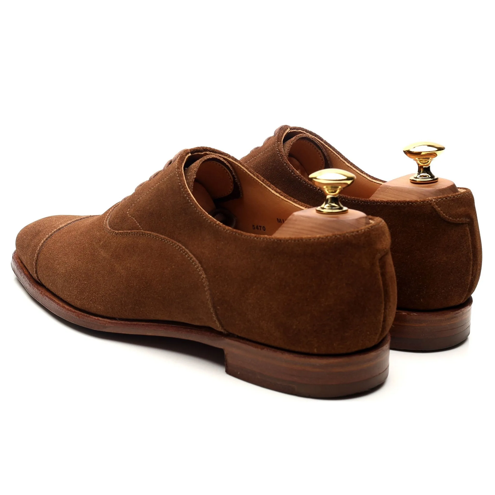 'Mitcham' Snuff Brown Suede Oxford UK 6 E