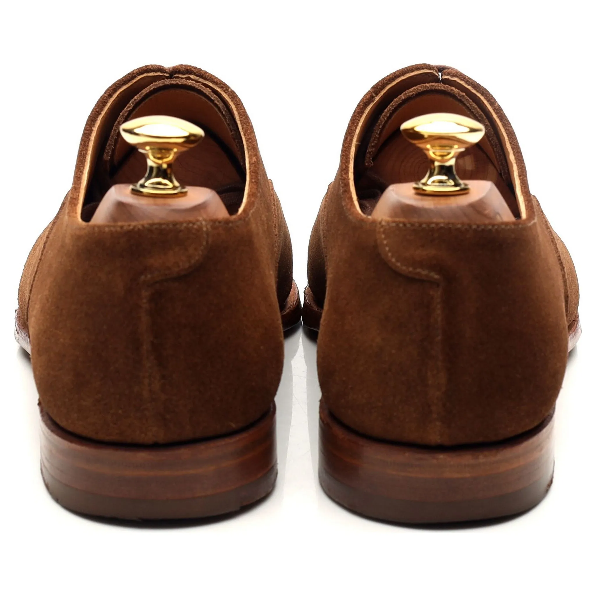 'Mitcham' Snuff Brown Suede Oxford UK 6 E