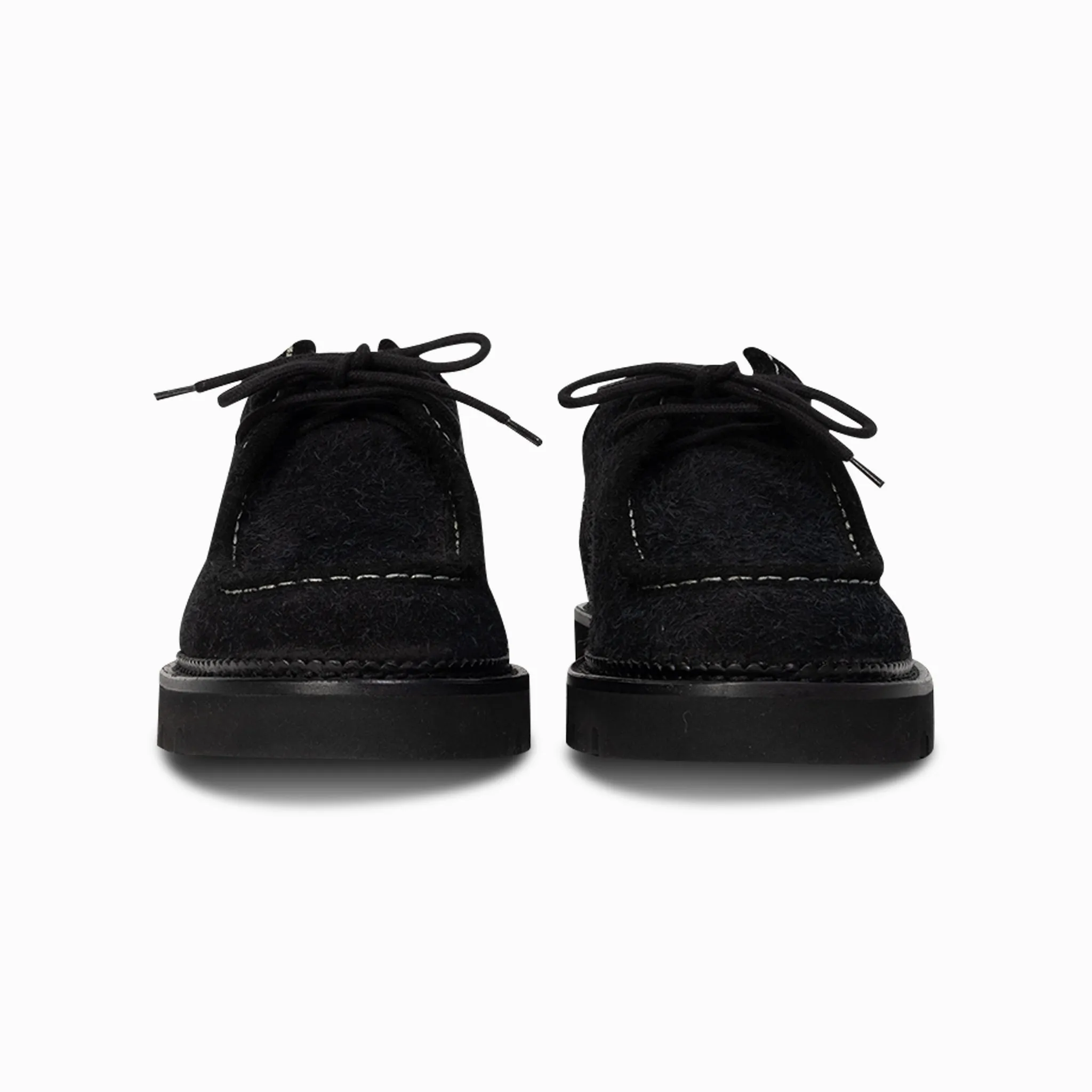 Moc-Toe Derby - Nero Suede