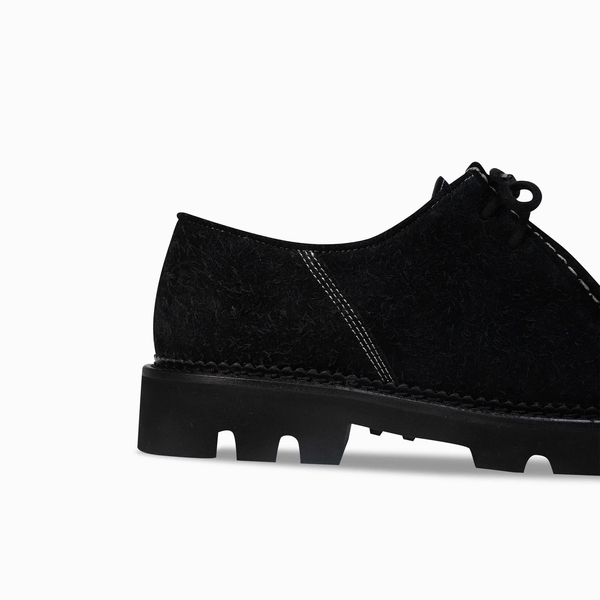 Moc-Toe Derby - Nero Suede