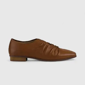Morbido Comfort Leather Pump Brown HDS5-2
