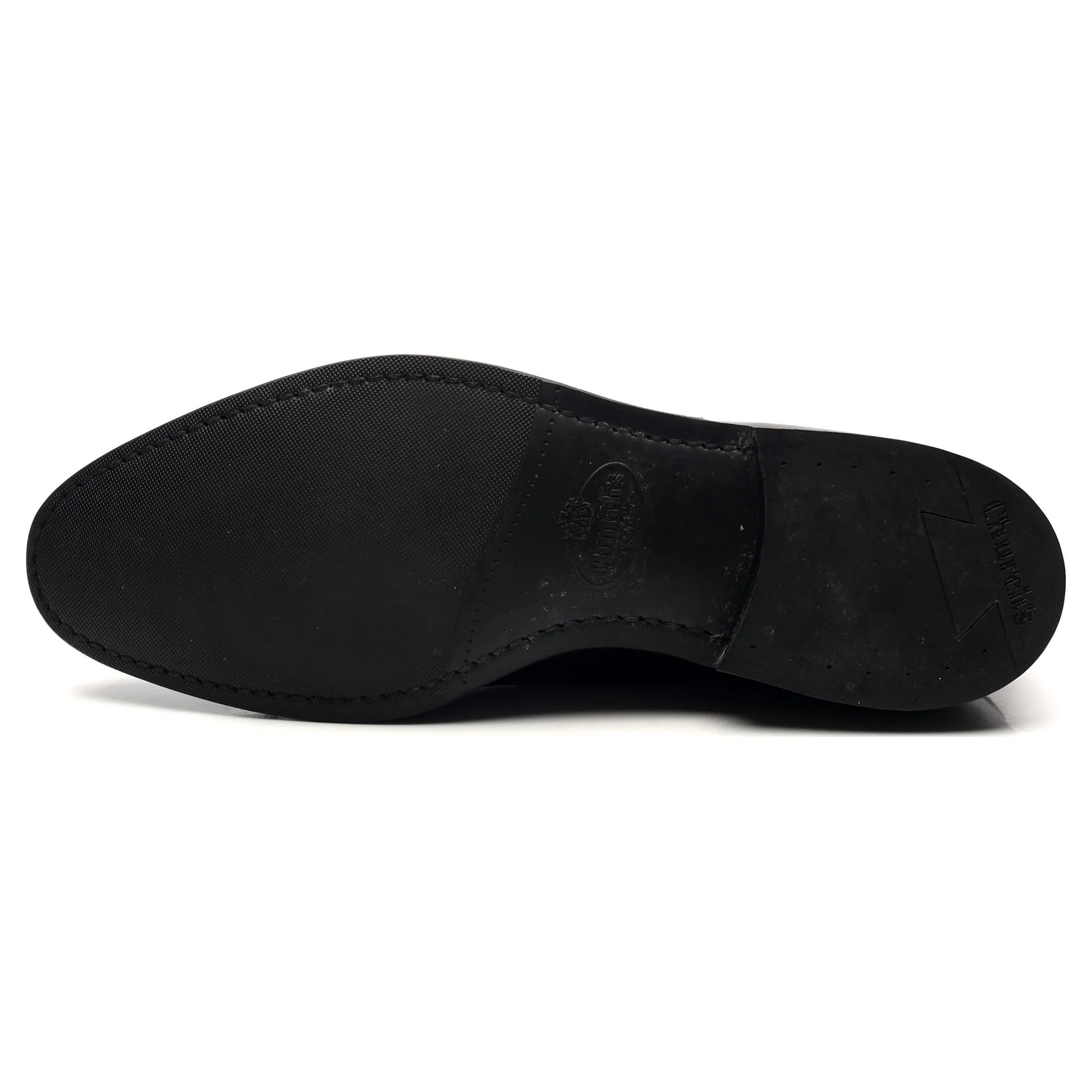 'Murray' Black Leather Oxford UK 6 G