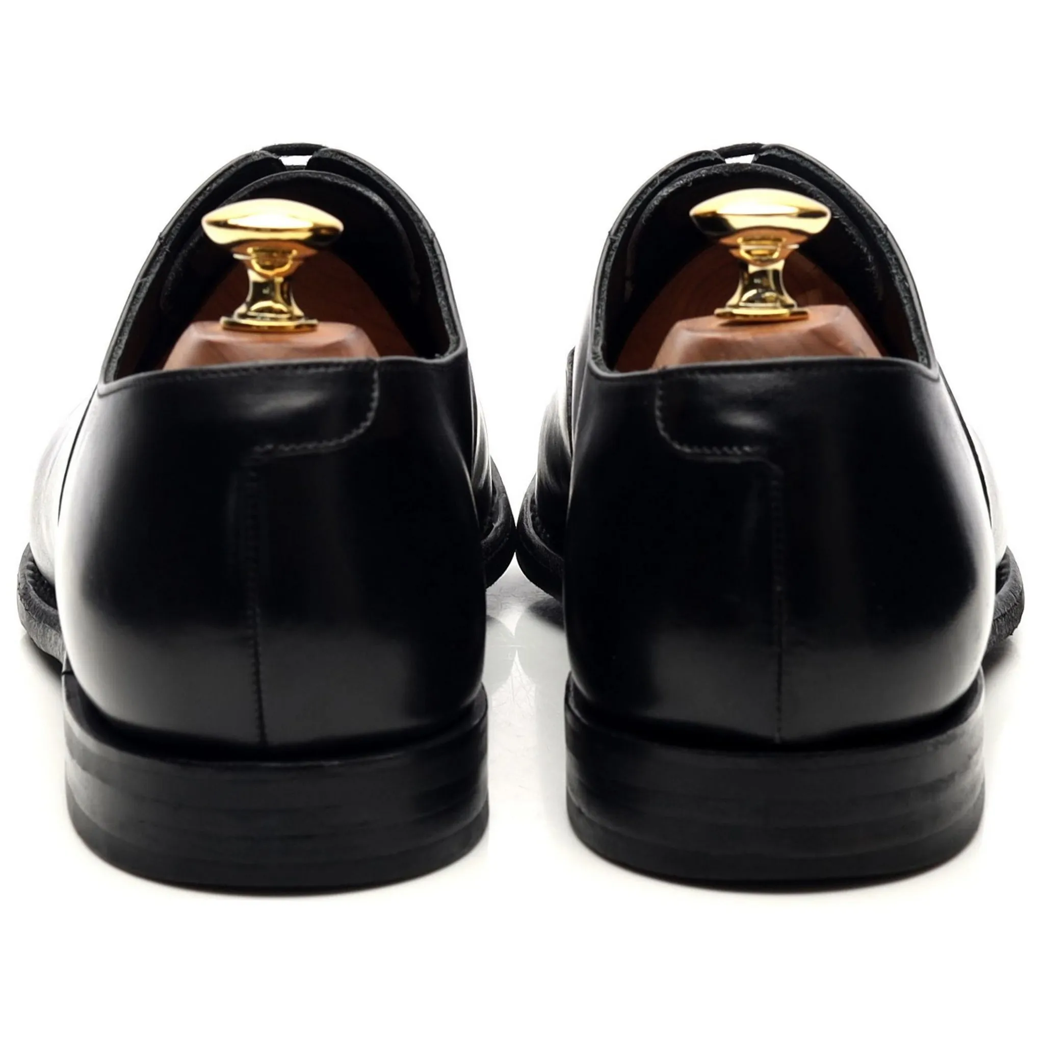 'Murray' Black Leather Oxford UK 6 G