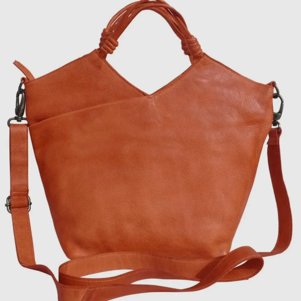 Nash Handcrafted Leather Tote/Crossbody Bag