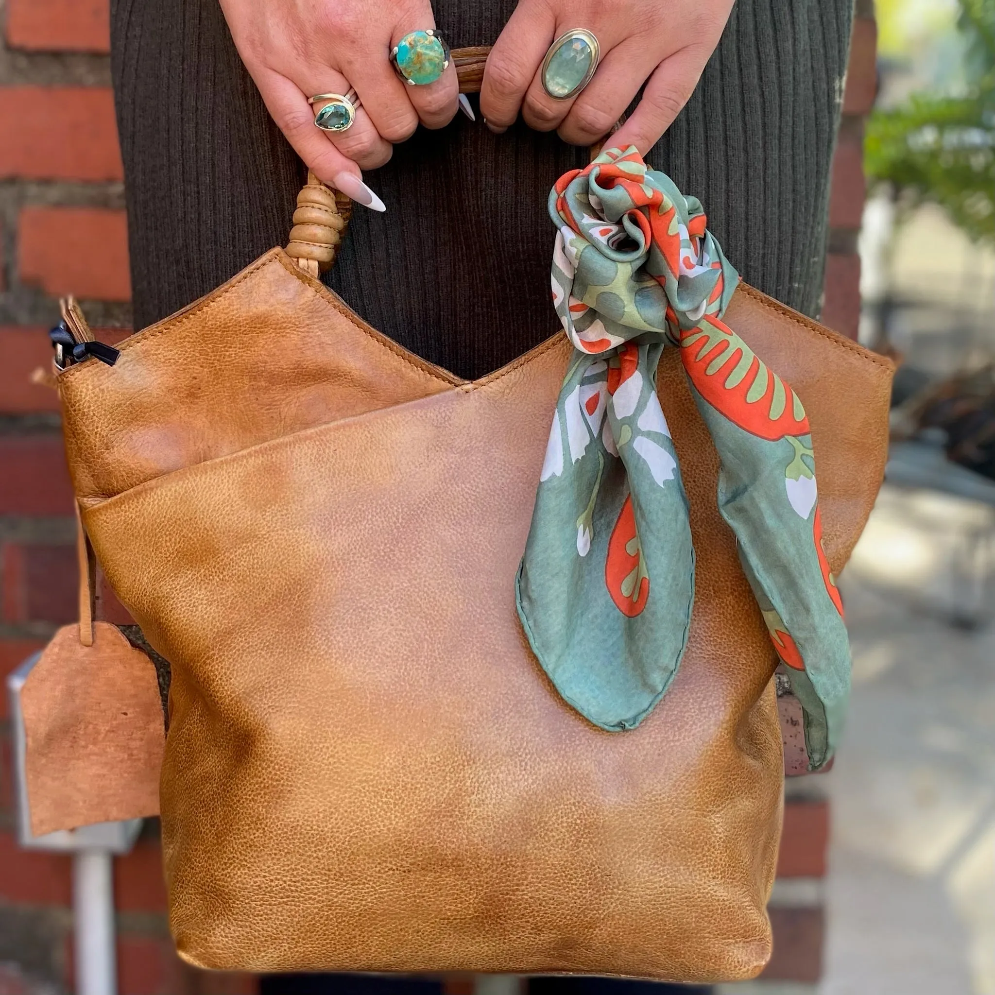 Nash Handcrafted Leather Tote/Crossbody Bag