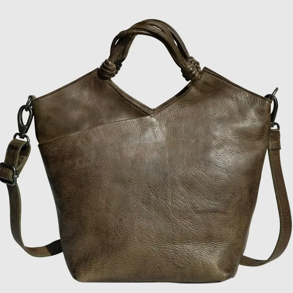 Nash Handcrafted Leather Tote/Crossbody Bag
