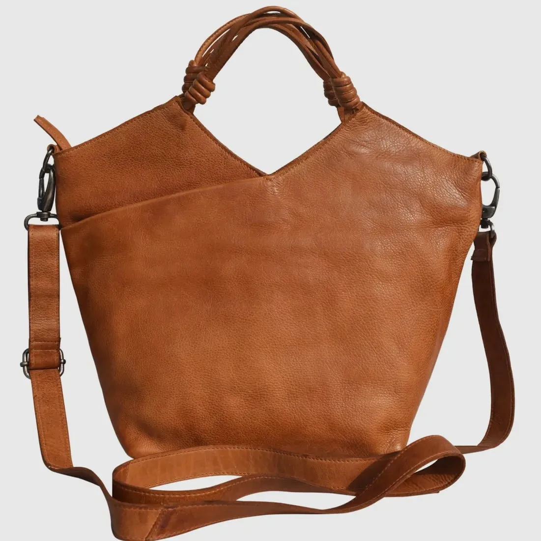 Nash Handcrafted Leather Tote/Crossbody Bag