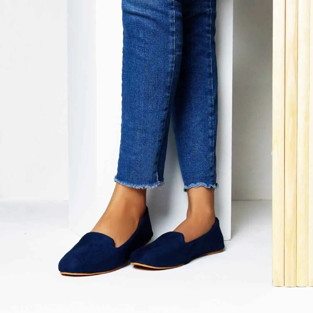 Navy Blue Loafers