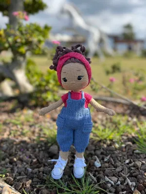 New Ms. Rachel Amigurumi Handmade Doll. A 100% handmade doll from organic yarn. Every stitch of this amigurumi doll has been carefully knitted with love❤️ 13" Tall, Retails $174 