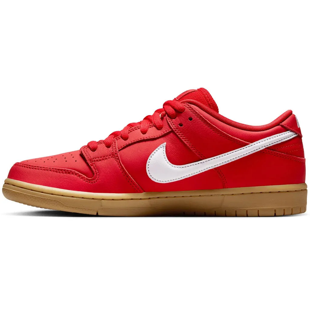 NIKE SB DUNK LOW PRO - UNIVERSITY RED/WHITE-UNIVERSITY RED