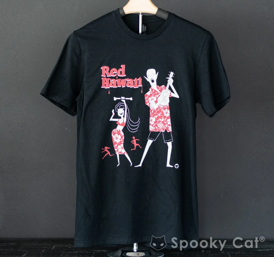 Nosferatu Red Hawaii Tiki T-Shirt