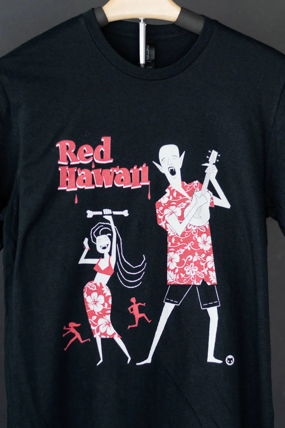 Nosferatu Red Hawaii Tiki T-Shirt