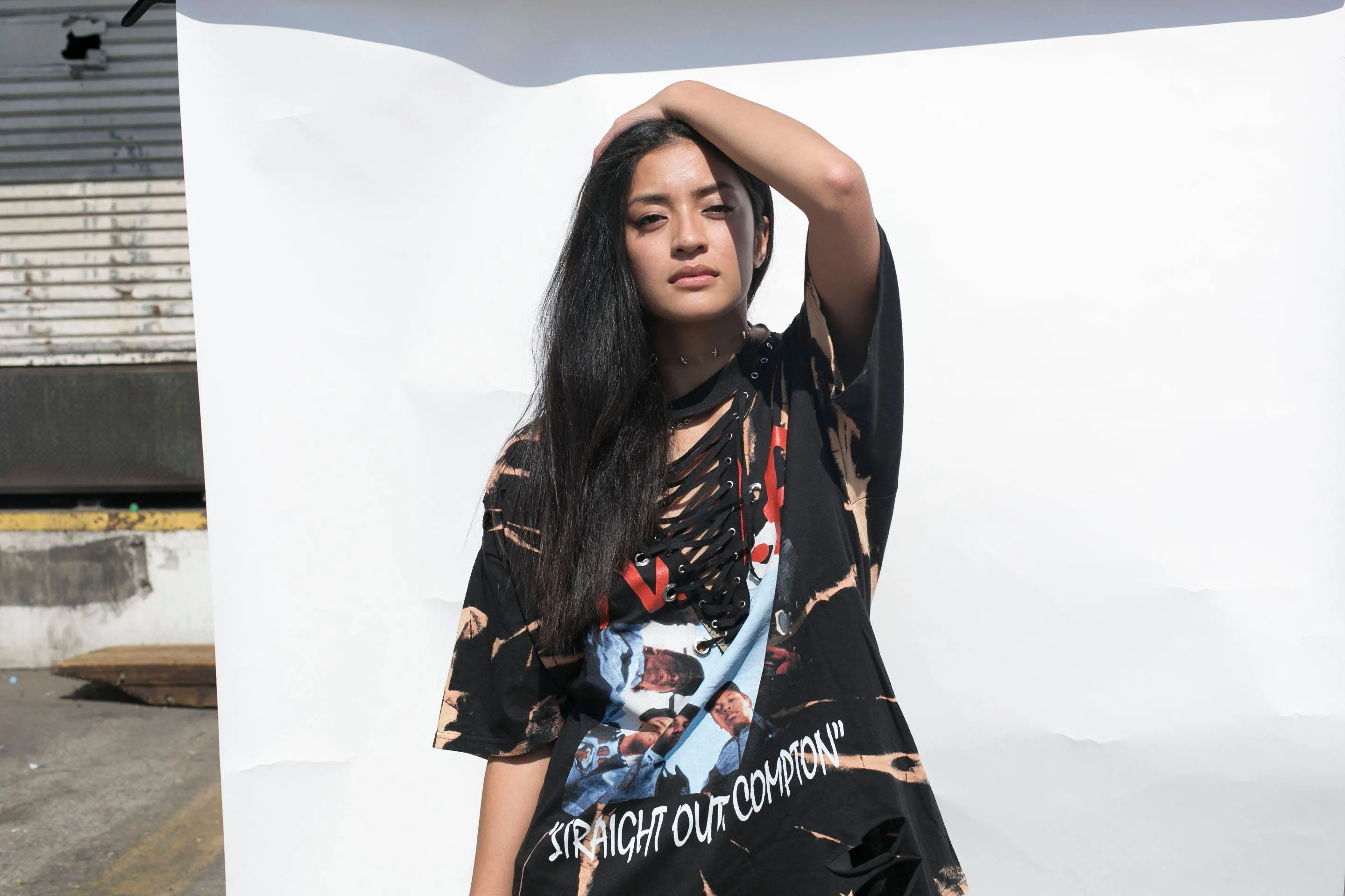 NWA Acid Oversized Tee
