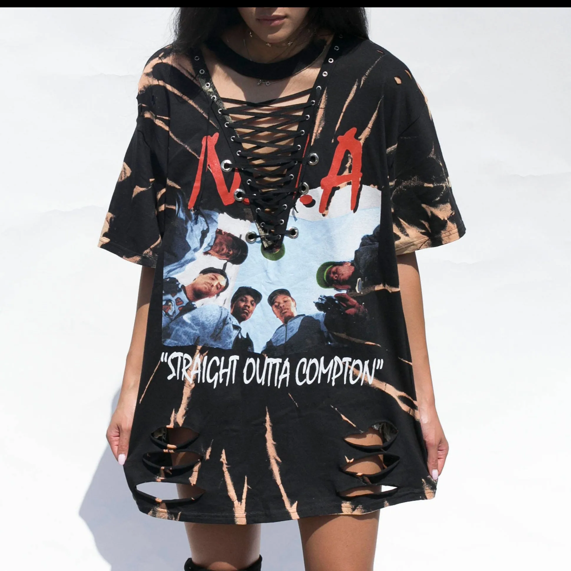 NWA Acid Oversized Tee