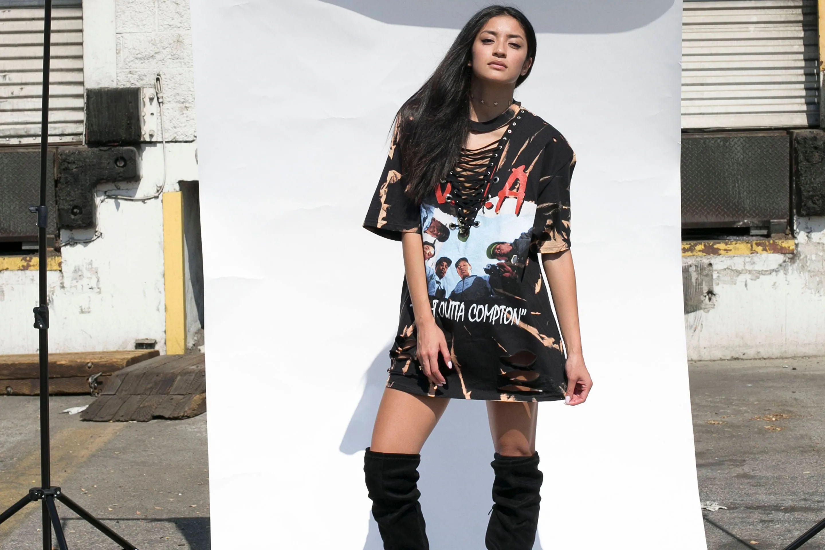 NWA Acid Oversized Tee