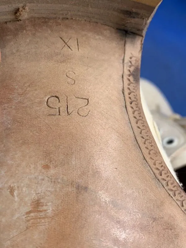 Original WW2 British Army Women's White Summer Shoes - ATS WAAF - Size 240s