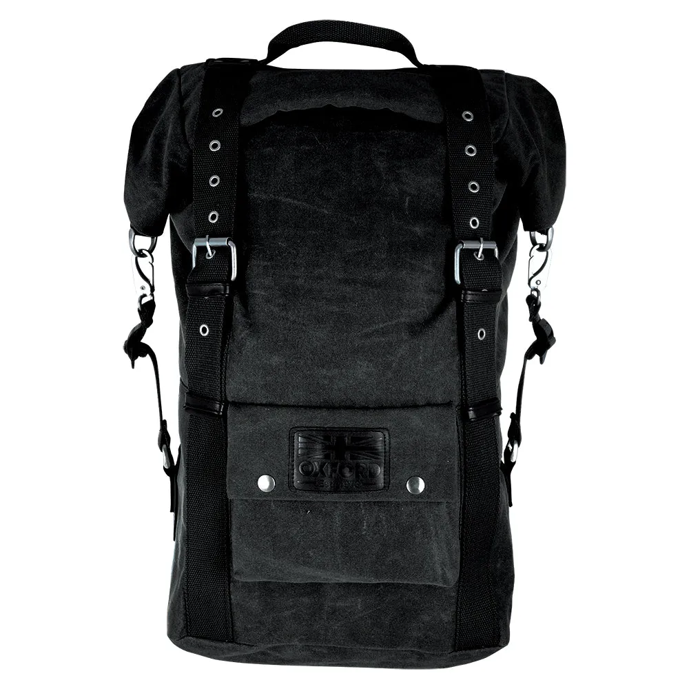 Oxford Heritage Backpack Black / Khaki