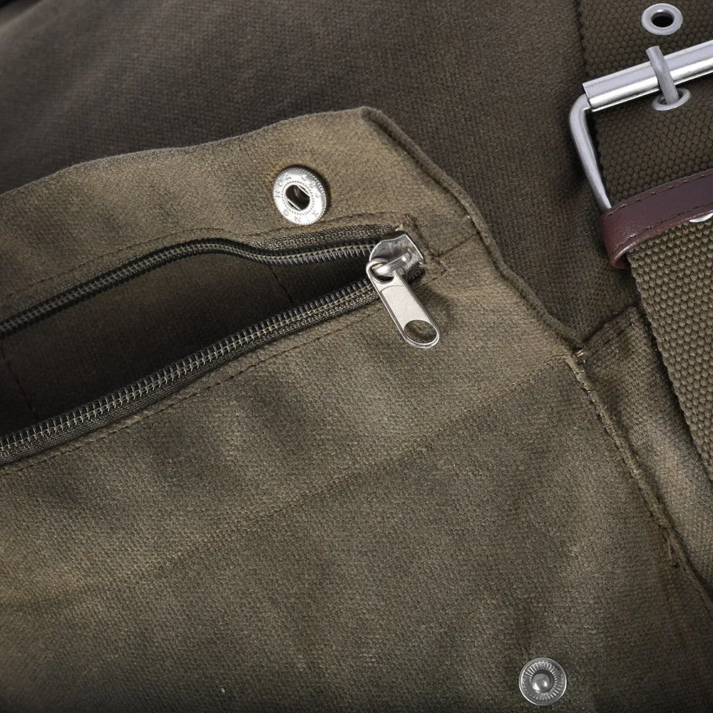 Oxford Heritage Backpack Black / Khaki
