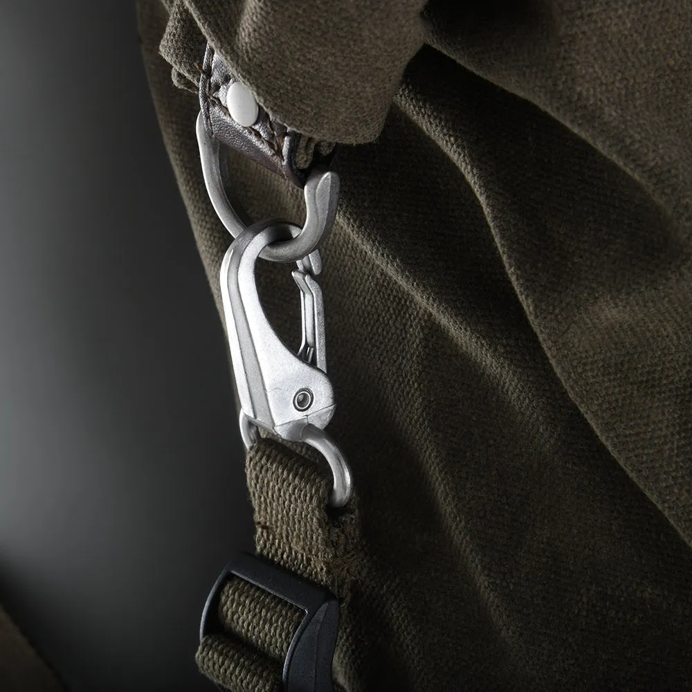Oxford Heritage Backpack Black / Khaki