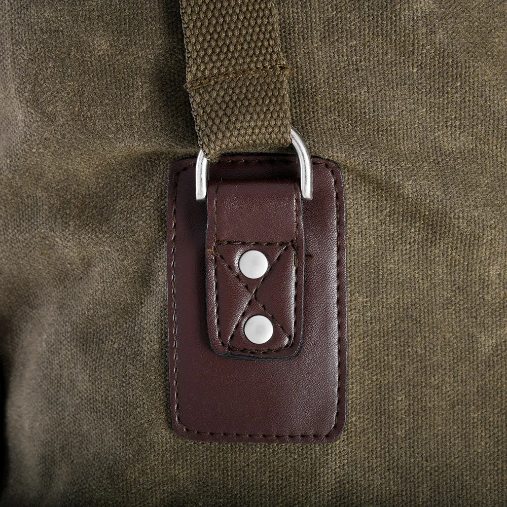 Oxford Heritage Backpack Black / Khaki