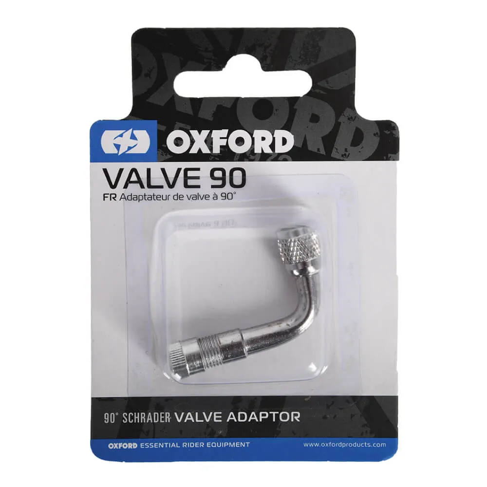Oxford Valve 90 Angled Valve Adaptor