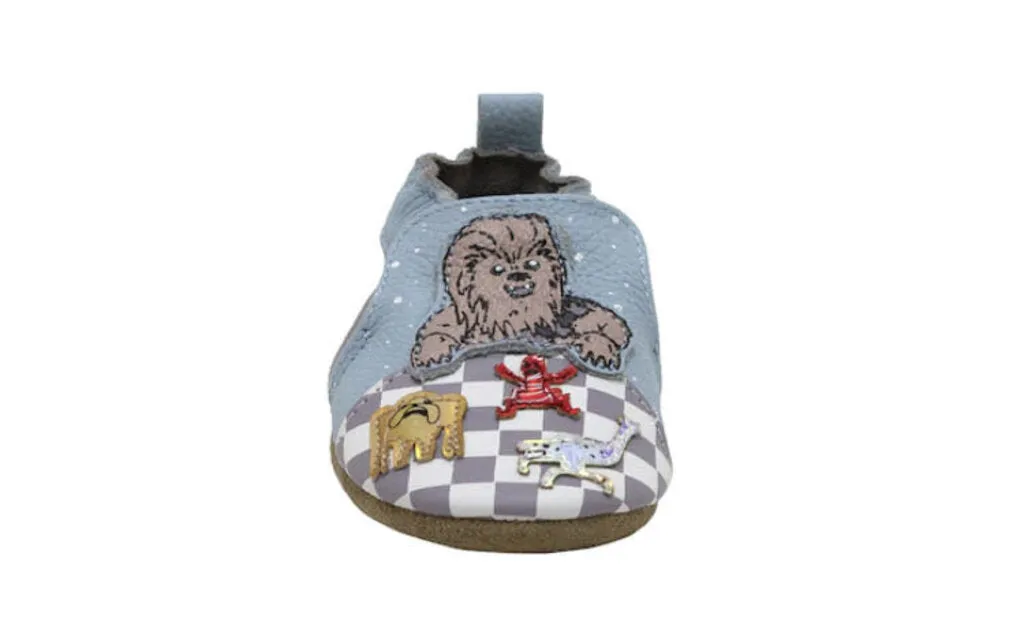 Pantoufles - CHEWBACCA - Baby's STAR WARS Leather-Sole Sllip-On Shoes 18-24 mois