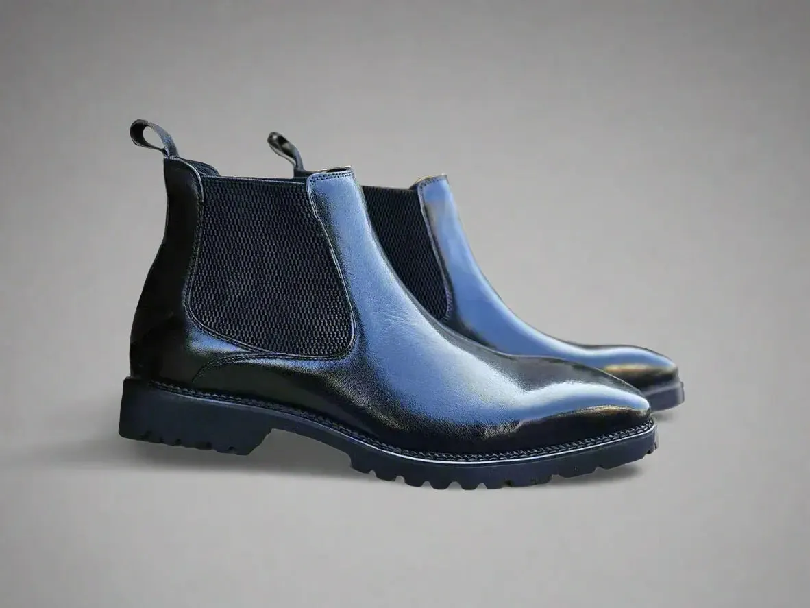 Patina Chelsea Boot Lug Sole