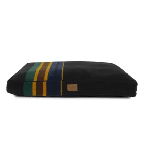 Pendleton Napper Dog Bed — Vintage Camp Black Oxford