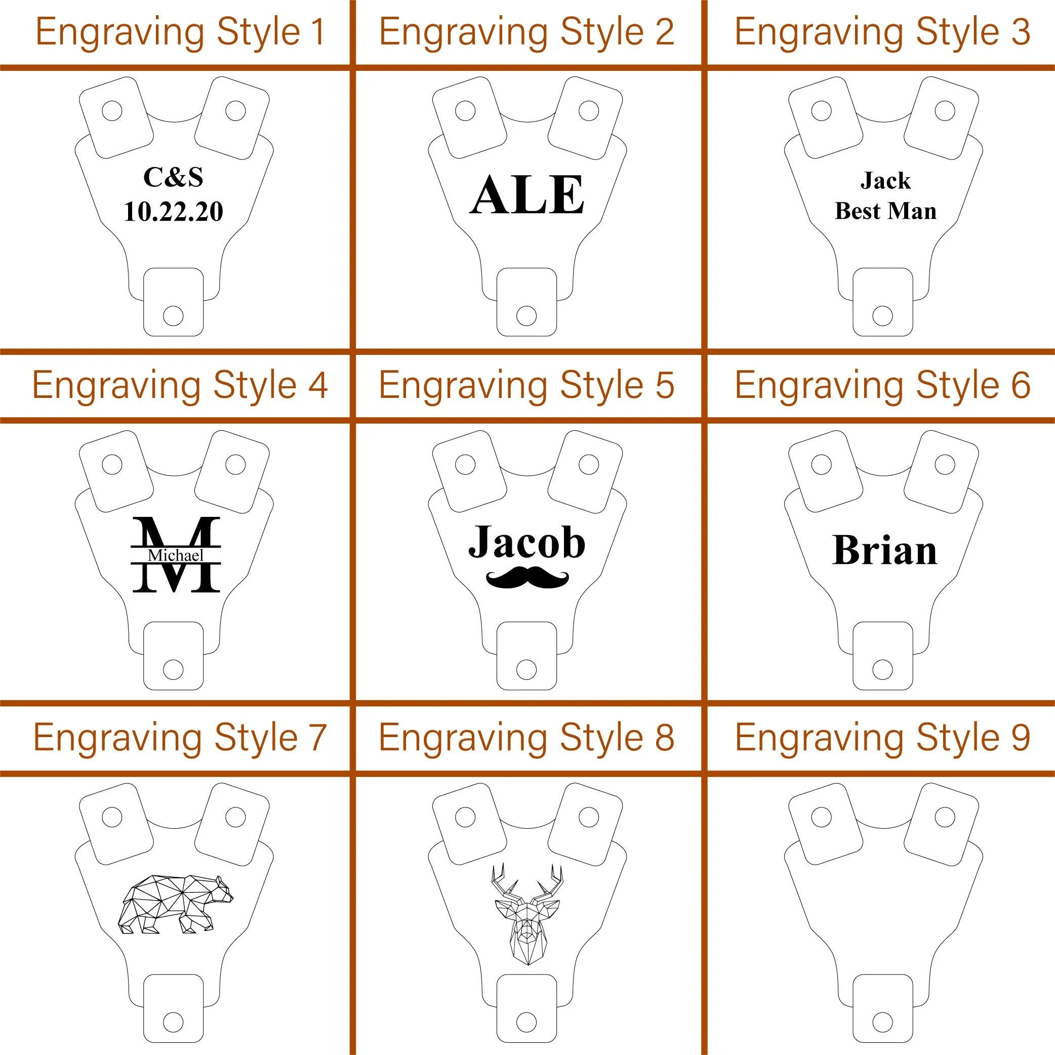Personalized Groomsman Gift Personalized Men’s Leather Suspenders Groomsmen Suspenders Brown Suspenders Leather Suspenders
