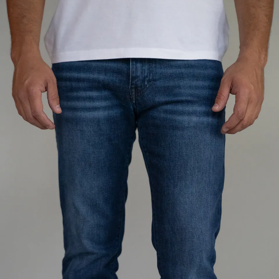 Premium Italian Denim Slim Fit - Dark Vintage Wash