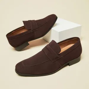 Prestige Suede Loafers by Charles Harrington