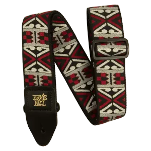 Primal Red Jacquard Strap