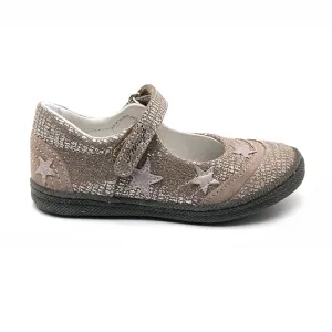 Primigi Soft Leather Purple Mary Janes
