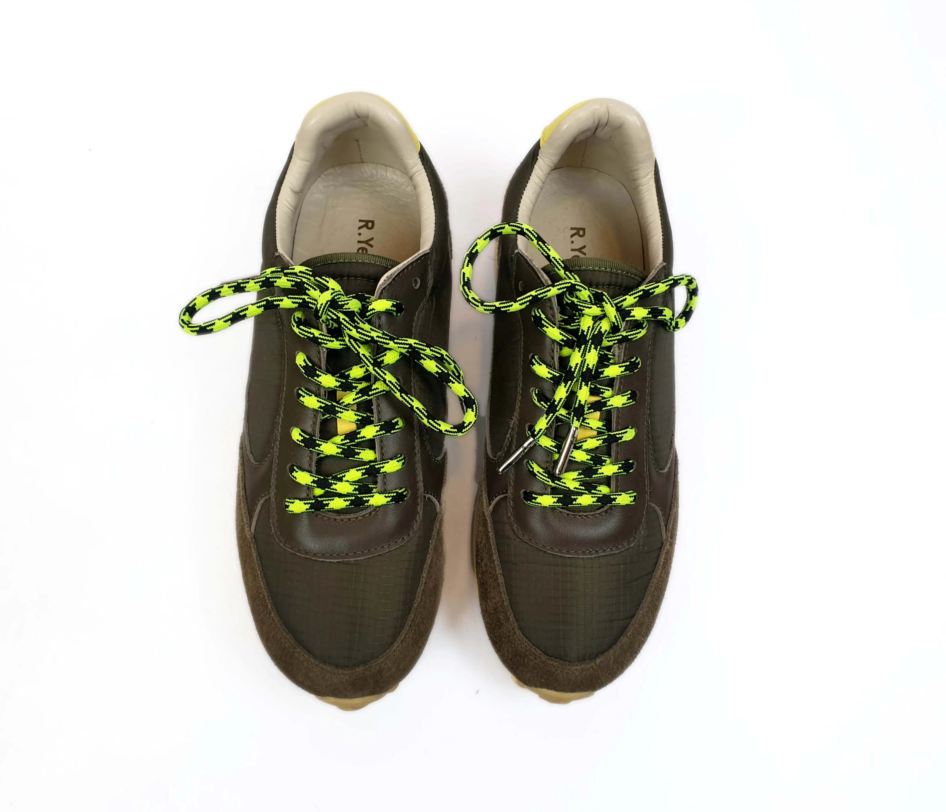 Radical yes olive green yes bananas retro sneaker size 39